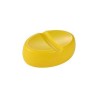 Coussin aimant jaune