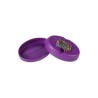 Coussin aimanté violet