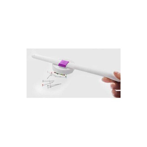 Bracelet coussin aimant violet