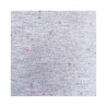 Tissu molletonné gris chiné