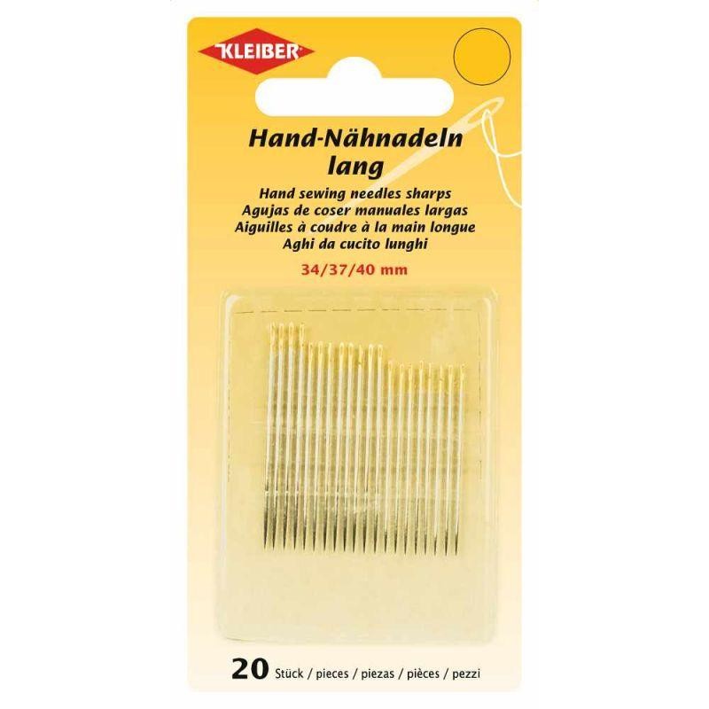 Handnaehnadeln lang 34/37/40 mm