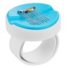 Magnetnadelkissen Armband Blau