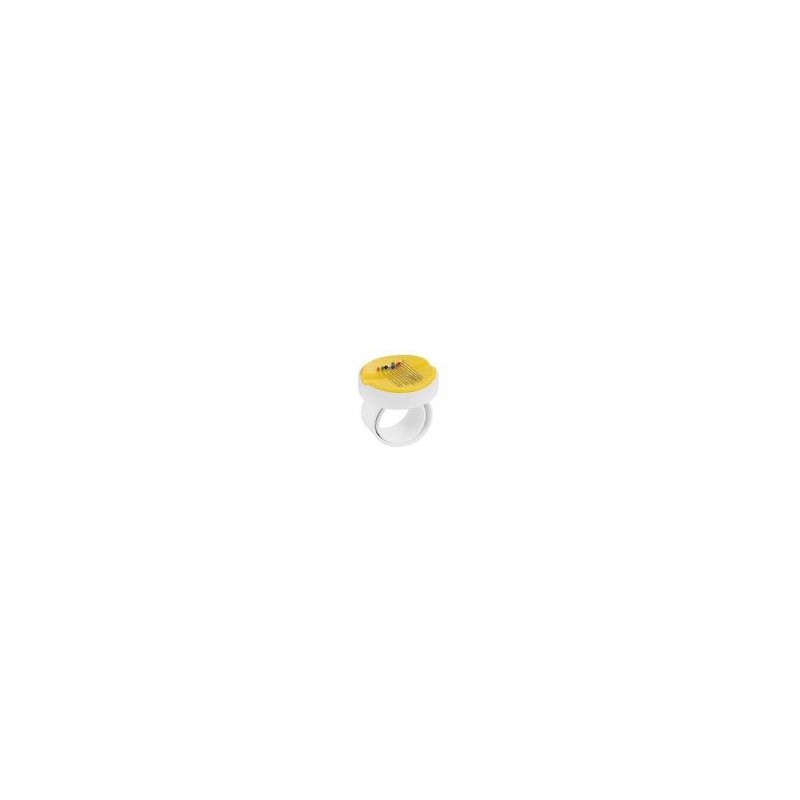 Magnetnadelkissen Armband Gelb