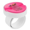 Bracelet coussin aimant Rose