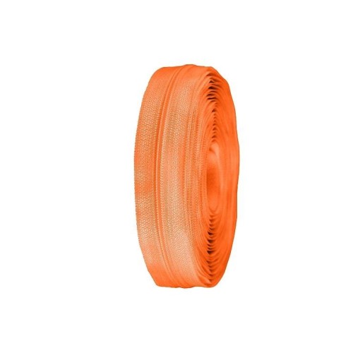 Fermeture à glissière en spirale au mètre n° 3 Orange