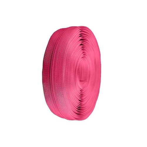 Fermeture à glissière en spirale au mètre n° 3 Rose