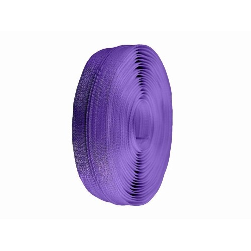 Fermeture à glissière en spirale au mètre n° 3 Violet