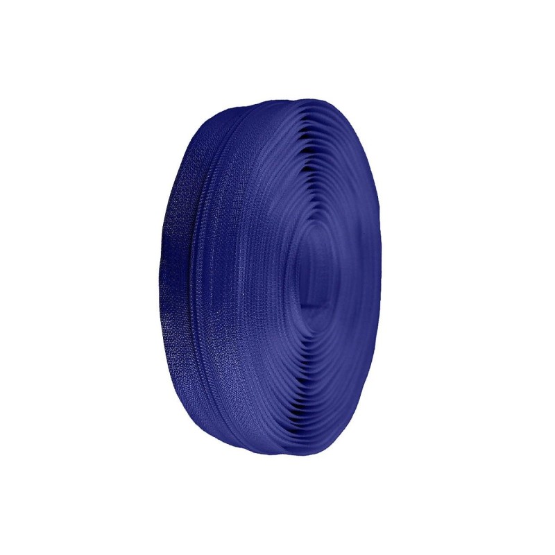 Cerniera a spirale al metro n. 3 Blu