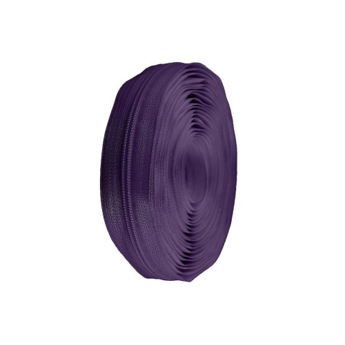 Fermeture à glissière en spirale au mètre n° 5 Violet