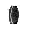 Spiralreissverschluss Metal am Meter N.5 Schwarz-Silber