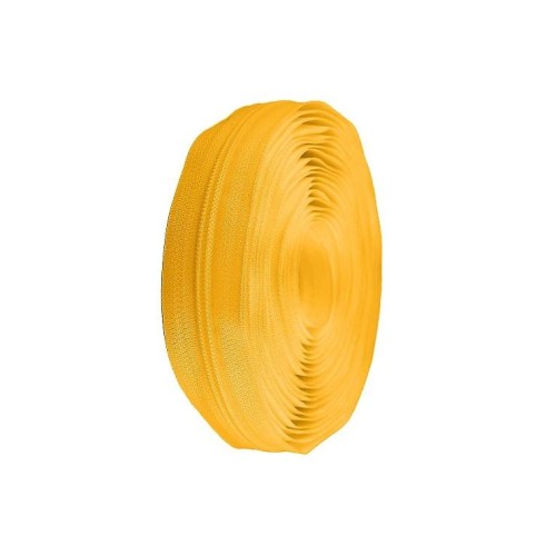 Fermeture à glissière en spirale au mètre n° 3 Jaune foncé