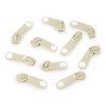 Cursore per cerniera a spirale n. 5 Bianco crema