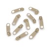 Cursore per cerniera a spirale n. 5 Beige