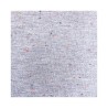 Tissu molletonné gris chiné