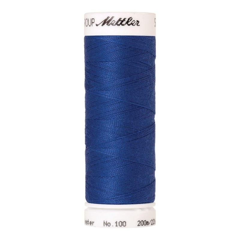 Filo per cucire Universal Mettler "Seralon“ - 200m - col. 815/Cobalt Blue