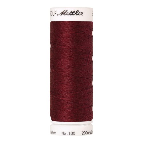Filo per cucire Universal Mettler "Seralon“ - 200m - col. 918/Cranberry