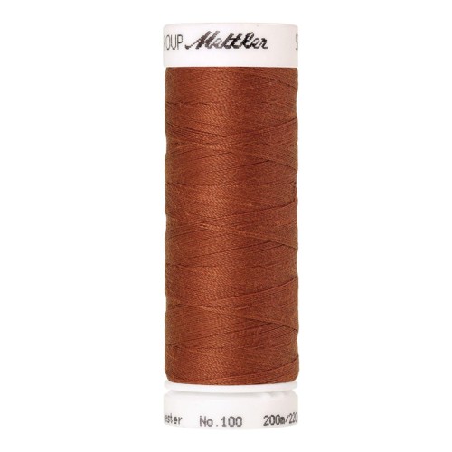 Fil à coudre Universal Mettler "Seralon“ - 200m - col. 1054/Brick Red