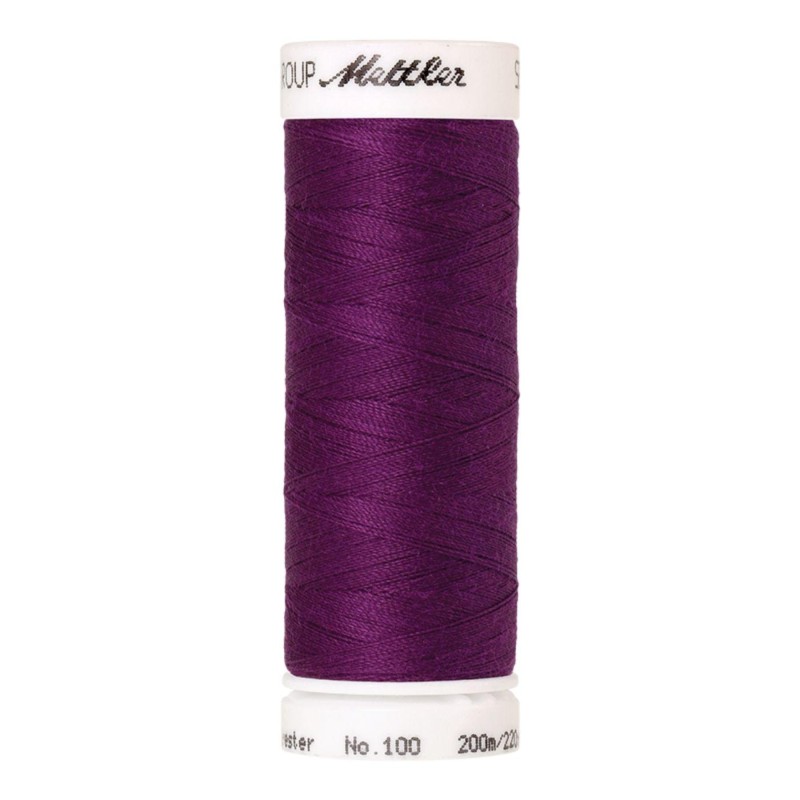 Fil à coudre Universal Mettler "Seralon“ - 200m - col. 1062/Purple Passion