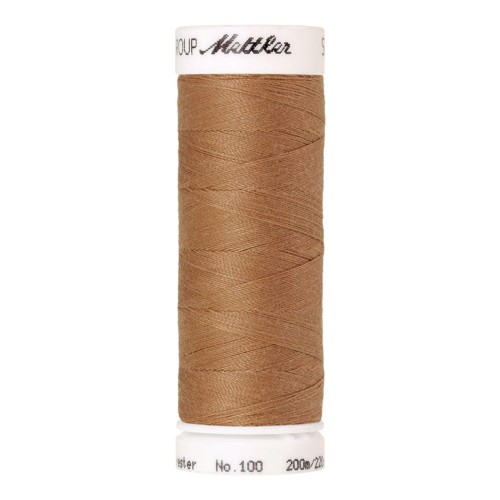 Filo per cucire Universal Mettler "Seralon“ - 200m - col. 1121/Toffee