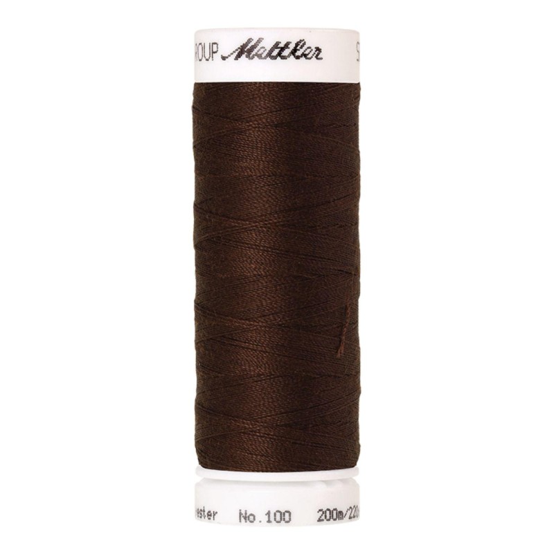 Fil à coudre Universal Mettler "Seralon“ - 200m - col. 1224/Bark