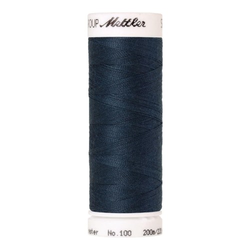 Filo per cucire Universal Mettler "Seralon“ - 200m - col. 1282/Charcoal