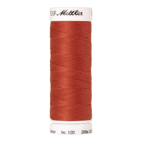 Filo per cucire Universal Mettler "Seralon“ - 200m - col. 1288/Reddish Ocher