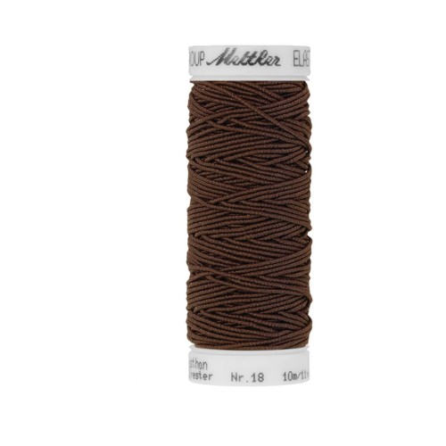 Filo per cucire elastico Mettler "Elastic“ - 10m - col. 1048/Dark Amber