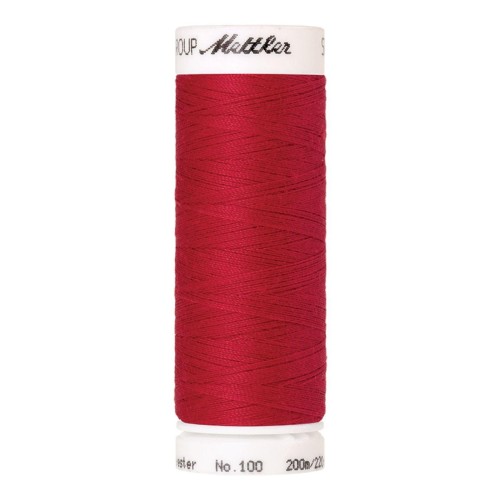 Filo per cucire Universal Mettler "Seralon“ - 200m - col. 102/Poinsettia